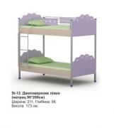 Двоповерхове ліжко Si-12 Silvia BRIZ